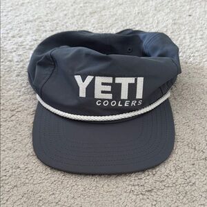 Yeti Gray and Green Cap